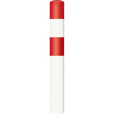 Rammschutz-Poller, Größe L, rot / weiß, zum Einbetonieren Black Bull Rammschutz-Poller, Größe L, rot / weiß, zum Einbetonieren Black Bull