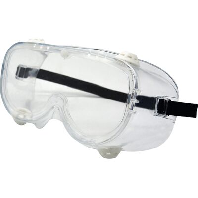 kaiserkraft Vollsicht-Schutzbrille EN 166 (VE 10 oder 200 Stk), mit Belüftungsventil, transparent, VE 10 Stk kaiserkraft Vollsicht-Schutzbrille EN 166 (VE 10 oder 200 Stk), mit Belüftungsventil, transparent, VE 10 Stk
