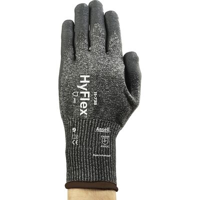 Arbeitshandschuh HyFlex® 11-738, schwarz, 1 Paar, Größe 6 Ansell Arbeitshandschuh HyFlex® 11-738, schwarz, 1 Paar, Größe 6 Ansell