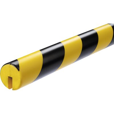 Kantenschutzprofil, Typ E8R, 1-m-Profil, rund, BxH 40 x 40 mm, gelb / schwarz, ab 5 Stk DURABLE Kantenschutzprofil, Typ E8R, 1-m-Profil, rund, BxH 40 x 40 mm, gelb / schwarz, ab 5 Stk DURABLE