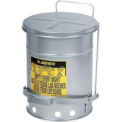 Sicherheitsbehälter SoundGard™, geräuschreduziert, Volumen 20 l Justrite Sicherheitsbehälter SoundGard™, geräuschreduziert, Volumen 20 l Justrite