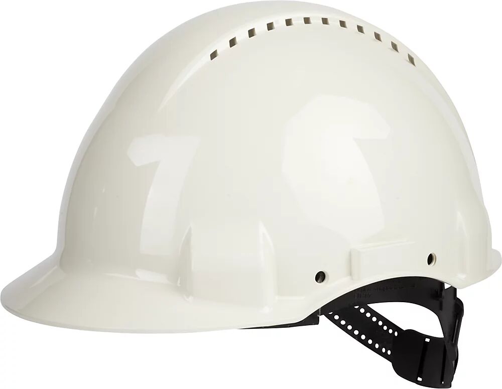 3M Schutzhelm G3000 belüftet mit Uvicator™ Sensor, Pinlock, Schweißband weiß, ab 10 Stk