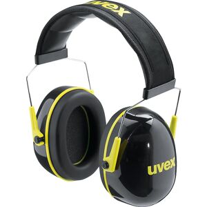 Uvex Kapselgehörschutz K2, mit Bügel, SNR 32 dB, schwarz/gelb, ab 50 Stk