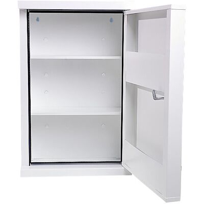 Verbandschrank nach DIN 13169, eintürig, weiß, HxBxT 560 x 360 x 200 mm, ohne Inhalt SÖHNGEN Verbandschrank nach DIN 13169, eintürig, weiß, HxBxT 560 x 360 x 200 mm, ohne Inhalt SÖHNGEN