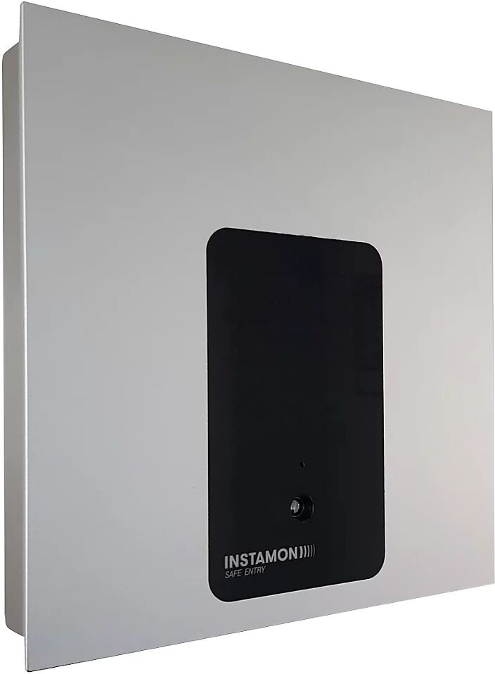 Fieber-Messstation INSTAMON SAFE ENTRY Batteriebetrieb, 180 x 180 x 35 mm 8 x AA-Batterien, bis zu 100.000 Messungen