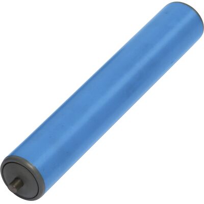 Kunststoff-Tragrolle, Rollen-Ø 50 mm, Federachse, Länge 300 mm Gura Kunststoff-Tragrolle, Rollen-Ø 50 mm, Federachse, Länge 300 mm Gura