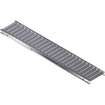 Leicht-Rollenbahn, Aluminiumrahmen mit Aluminiumrollen, Bahnbreite 300 mm, Achsabstand 75 mm, Länge 2,0 m Gura Leicht-Rollenbahn, Aluminiumrahmen mit Aluminiumrollen, Bahnbreite 300 mm, Achsabstand 75 mm, Länge 2,0 m Gura