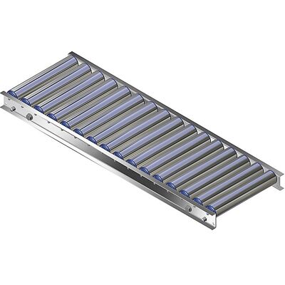 Leicht-Rollenbahn, Aluminiumrahmen mit Aluminiumrollen, Bahnbreite 300 mm, Achsabstand 62,5 mm, Länge 1 m Gura Leicht-Rollenbahn, Aluminiumrahmen mit Aluminiumrollen, Bahnbreite 300 mm, Achsabstand 62,5 mm, Länge 1 m Gura
