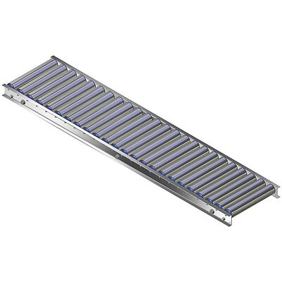 Leicht-Rollenbahn, Aluminiumrahmen mit Aluminiumrollen, Bahnbreite 300 mm, Achsabstand 62,5 mm, Länge 1,5 m Gura Leicht-Rollenbahn, Aluminiumrahmen mit Aluminiumrollen, Bahnbreite 300 mm, Achsabstand 62,5 mm, Länge 1,5 m Gura