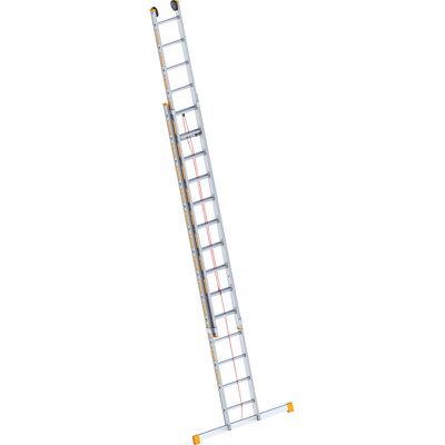 Layher Aluminium-Kletterleiter - 2x14 Fuscei Layher Aluminium-Kletterleiter - 2x14 Fuscei