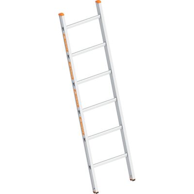 Layher Aluminiumleitern - 6 Sprossen, 450mm Breite - Leiter Layher Aluminiumleitern - 6 Sprossen, 450mm Breite - Leiter