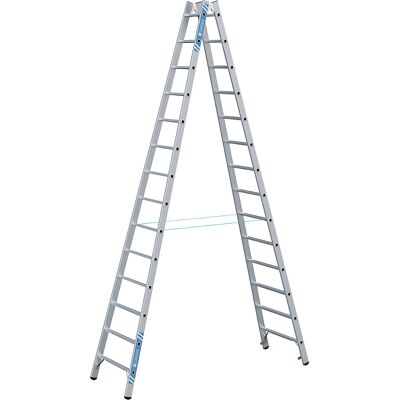 Profi-Sprossenleiter, beidseitig begehbar, 2 x 14 Sprossen ZARGES Profi-Sprossenleiter, beidseitig begehbar, 2 x 14 Sprossen ZARGES