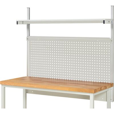 System-Aufbau-Komplettset 1, für Werkbank, Breite 1500 mm RAU System-Aufbau-Komplettset 1, für Werkbank, Breite 1500 mm RAU