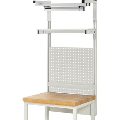 System-Aufbau-Komplettset 4, für Werkbank, Breite 750 mm RAU System-Aufbau-Komplettset 4, für Werkbank, Breite 750 mm RAU