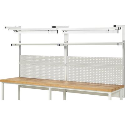 System-Aufbau-Komplettset 4, für Werkbank, Breite 3000 mm RAU System-Aufbau-Komplettset 4, für Werkbank, Breite 3000 mm RAU