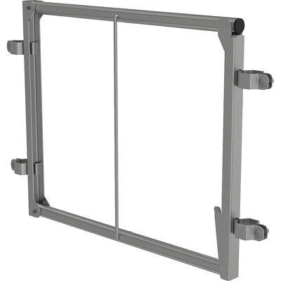 Selbstsichernde Durchgangssperre, für Podestleitern, BxH 640 x 530 mm KRAUSE Selbstsichernde Durchgangssperre, für Podestleitern, BxH 640 x 530 mm KRAUSE
