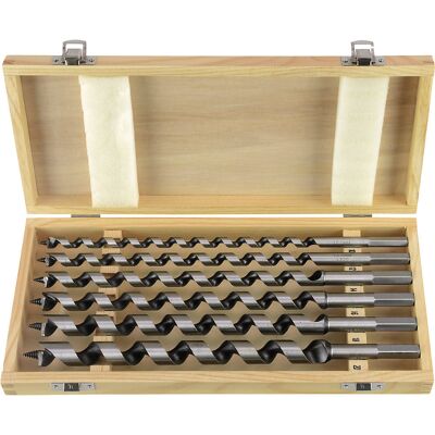 Schlangenbohrer-Set, in Holzkassette, Länge 320 mm Projahn Schlangenbohrer-Set, in Holzkassette, Länge 320 mm Projahn