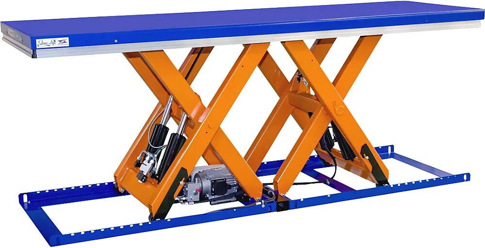 Edmolift Tandem-Scherenhubtisch Hubbereich 230 - 1330 mm Tragfähigkeit 3000 kg