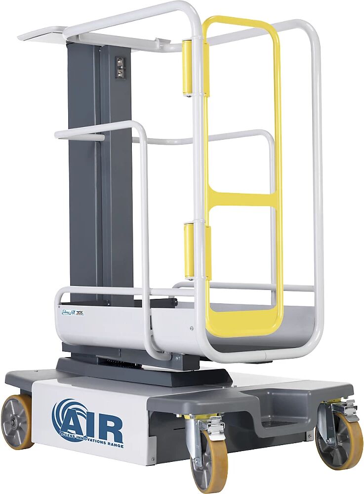 Edmolift Personenlift AIR manuell verfahrbar Arbeitshöhe 4950 mm, TF 180 kg