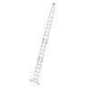 MUNK Stufen-Glasreinigerleiter, Standard, 3-teilig, 18 Stufen