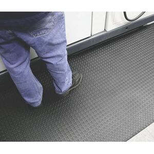 COBA Anti-Ermüdungsmatte Orthomat® Diamond, Breite 900 mm, schwarz, pro lfd. m