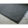 COBA Schmutzfangmatte für innen, Flor aus Polypropylen, LxB 1500 x 900 mm, schwarz / metallic