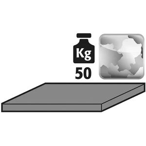 asecos Fachboden zusätzlich, für Schrankbreite 545 mm, verzinkt