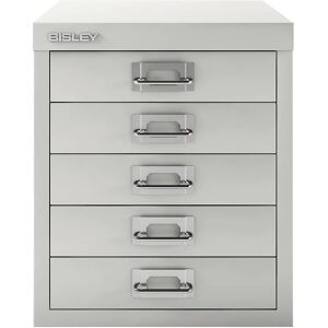 BISLEY MultiDrawer™ 39er Serie, DIN A4, 5 Schubladen, verkehrsweiß