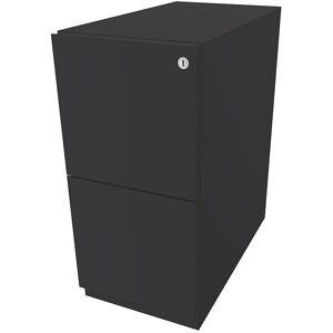 Rollcontainer Note™, mit 2 Hängeregistraturen, HxB 645 x 300 mm, anthrazitgrau BISLEY Rollcontainer Note™, mit 2 Hängeregistraturen, HxB 645 x 300 mm, anthrazitgrau BISLEY