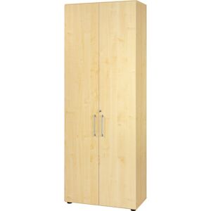 Büroschrank, 5 Fachböden, 6 Ordnerhöhen, Dekor Ahorn eurokraft pro Büroschrank, 5 Fachböden, 6 Ordnerhöhen, Dekor Ahorn eurokraft pro