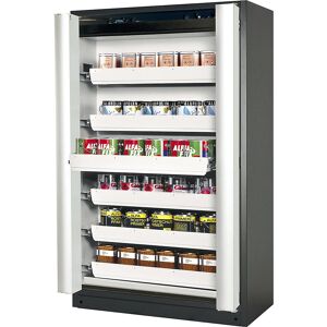 Asecos 90°C feuerfeste Gefahrstoffschrank mit 6 Schubladen - Grau Asecos 90°C feuerfeste Gefahrstoffschrank mit 6 Schubladen - Grau