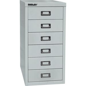 MultiDrawer™ 29er Serie, DIN A4, 6 Schubladen, lichtgrau BISLEY MultiDrawer™ 29er Serie, DIN A4, 6 Schubladen, lichtgrau BISLEY
