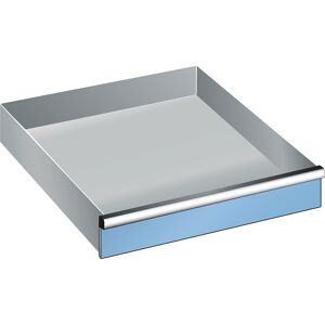 Schublade, für Schrank-BxT 717 x 725 mm, Traglast 75 kg, Fronthöhe 100 mm, lichtblau LISTA Schublade, für Schrank-BxT 717 x 725 mm, Traglast 75 kg, Fronthöhe 100 mm, lichtblau LISTA