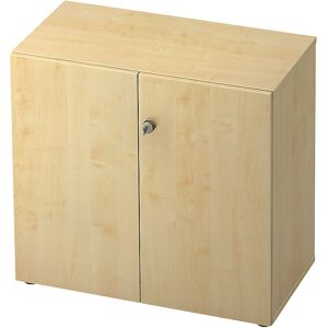 Aktenschrank, Flügeltüren, 1 Fachboden, Ahorn-Dekor / Ahorn-Dekor eurokraft pro Aktenschrank, Flügeltüren, 1 Fachboden, Ahorn-Dekor / Ahorn-Dekor eurokraft pro