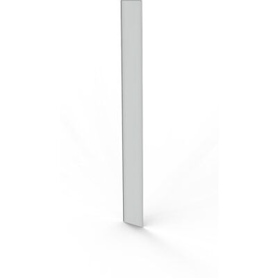 Kaiserkraft Regal-Endeplatte - 2600 mm Höhe, 400 mm Tiefe, Hellgrau RAL 7035 Kaiserkraft Regal-Endeplatte - 2600 mm Höhe, 400 mm Tiefe, Hellgrau RAL 7035
