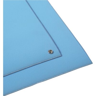ESD-Tischmatte Anti-Stat POP™, blau, pro lfd. m, Breite 760 mm NOTRAX ESD-Tischmatte Anti-Stat POP™, blau, pro lfd. m, Breite 760 mm NOTRAX