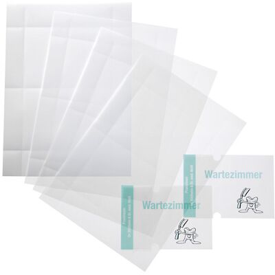 Ersatzfolien für CRYSTAL SIGN, VE 30 Stk, HxB 148 x 148 mm DURABLE Ersatzfolien für CRYSTAL SIGN, VE 30 Stk, HxB 148 x 148 mm DURABLE
