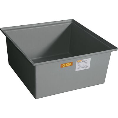 GFK-Boden-Auffangwanne, 1 x 200-l-Fass, ohne Zulassung, ohne Gitterrost CEMO GFK-Boden-Auffangwanne, 1 x 200-l-Fass, ohne Zulassung, ohne Gitterrost CEMO