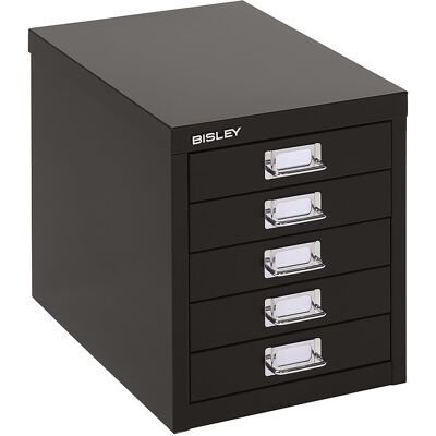 Bisley MultiDrawer Büromöbel - 5 Schubladen A4 - Schwarz Bisley MultiDrawer Büromöbel - 5 Schubladen A4 - Schwarz