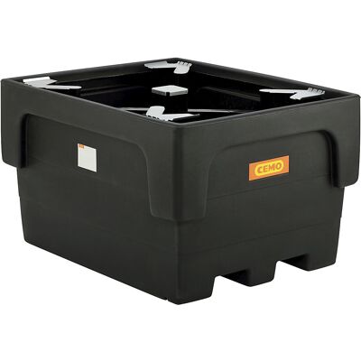 PE-Auffangwanne für Tankcontainer IBC/KTC, für 1 x IBC/KTC, mit PE-Stützkreuz CEMO PE-Auffangwanne für Tankcontainer IBC/KTC, für 1 x IBC/KTC, mit PE-Stützkreuz CEMO