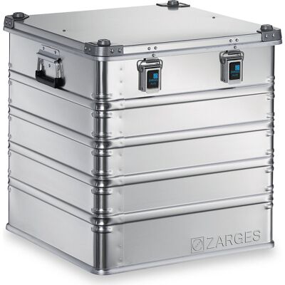 Alu-Transportkiste, Inhalt 175 l, Innen-LxBxH 550 x 550 x 580 mm, in robuster Ausführung ZARGES Alu-Transportkiste, Inhalt 175 l, Innen-LxBxH 550 x 550 x 580 mm, in robuster Ausführung ZARGES