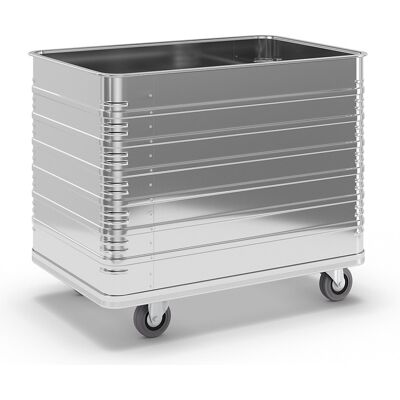 Alu-Kastenwagen, Inhalt 415 l, mit Rand- und Bodenprofil ZARGES Alu-Kastenwagen, Inhalt 415 l, mit Rand- und Bodenprofil ZARGES