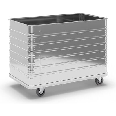 Alu-Kastenwagen, Inhalt 655 l, mit Rand- und Bodenprofil ZARGES Alu-Kastenwagen, Inhalt 655 l, mit Rand- und Bodenprofil ZARGES