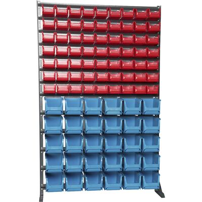 kaiserkraft Kleinteileregal, Breite 1020 mm, mit Sichtlagerkästen, HxT 1580 x 235 mm kaiserkraft Kleinteileregal, Breite 1020 mm, mit Sichtlagerkästen, HxT 1580 x 235 mm