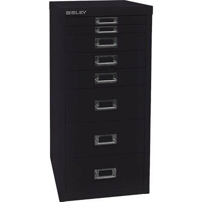 BISLEY Stauraumschrank - 8 Schubladen - Schwarz BISLEY Stauraumschrank - 8 Schubladen - Schwarz