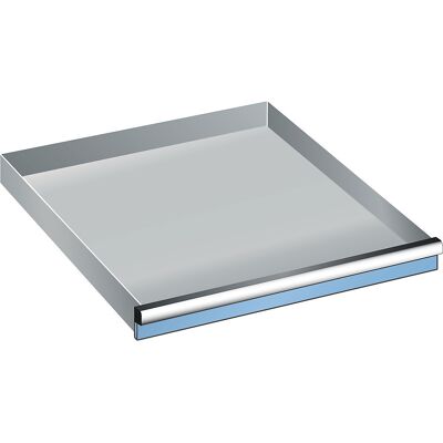 Schublade, für Schrank-BxT 717 x 725 mm, Traglast 75 kg, Fronthöhe 50 mm, lichtblau LISTA Schublade, für Schrank-BxT 717 x 725 mm, Traglast 75 kg, Fronthöhe 50 mm, lichtblau LISTA