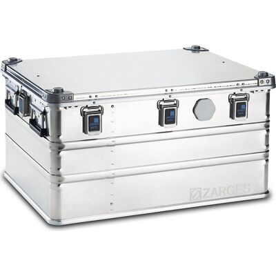Alu-Universalbox IP67, Inhalt 157 l, Außenmaß LxBxH 800 x 600 x 410 mm ZARGES Alu-Universalbox IP67, Inhalt 157 l, Außenmaß LxBxH 800 x 600 x 410 mm ZARGES