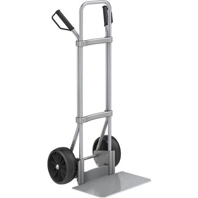 Sackkarre, verzinkt, Schaufel-BxT 450 x 350 mm, verzinkt, Vollgummibereifung, ab 5 Stk eurokraft pro Sackkarre, verzinkt, Schaufel-BxT 450 x 350 mm, verzinkt, Vollgummibereifung, ab 5 Stk eurokraft pro
