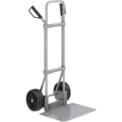 Sackkarre, verzinkt, Schaufel-BxT 450 x 500 mm, verzinkt, Vollgummibereifung, ab 5 Stk eurokraft pro Sackkarre, verzinkt, Schaufel-BxT 450 x 500 mm, verzinkt, Vollgummibereifung, ab 5 Stk eurokraft pro