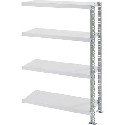 kaiserkraft Universalsteckregal, Stahlblechböden, HxBxT 1508 x 1025 x 600 mm, Anbauregal kaiserkraft Universalsteckregal, Stahlblechböden, HxBxT 1508 x 1025 x 600 mm, Anbauregal